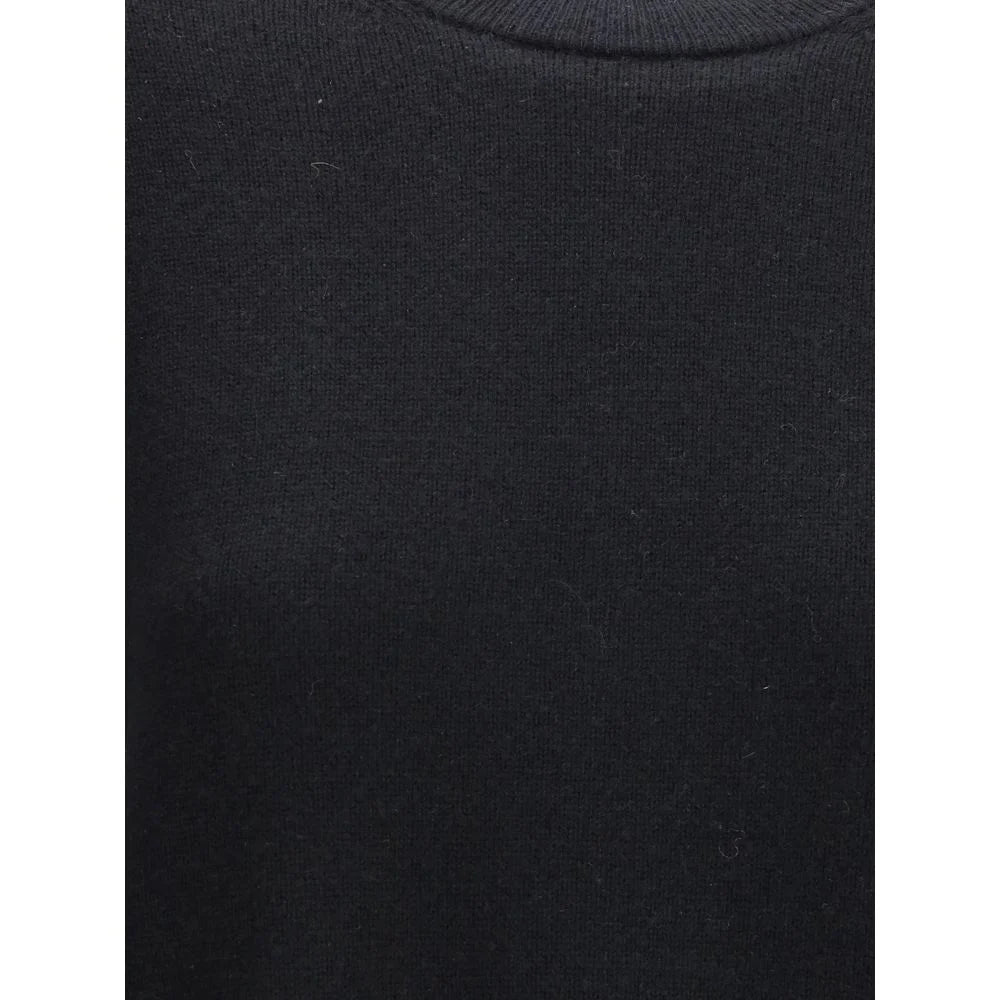Max Mara Black Wool Top