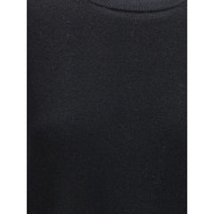 Max Mara Black Wool Top