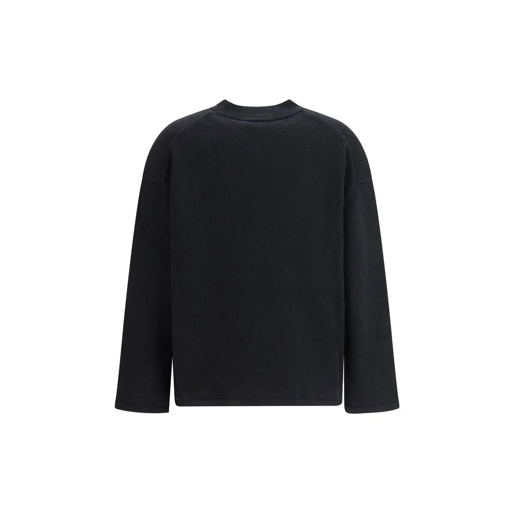 Max Mara Black Wool Top