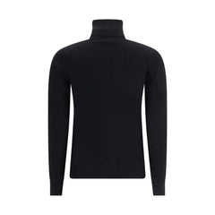 Max Mara Black Wool Turtleneck