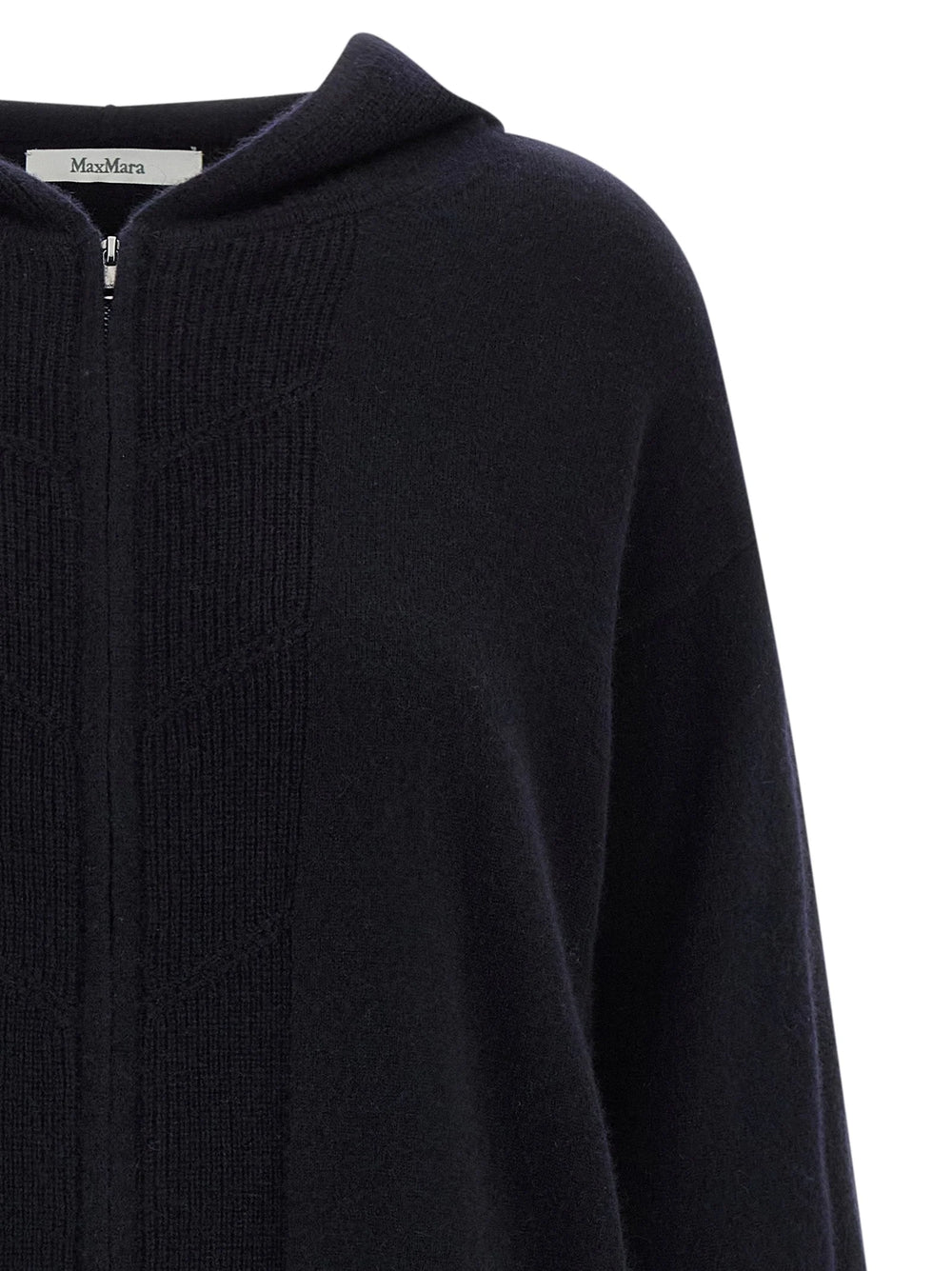 Max Mara Blue Cashmere Cardigan
