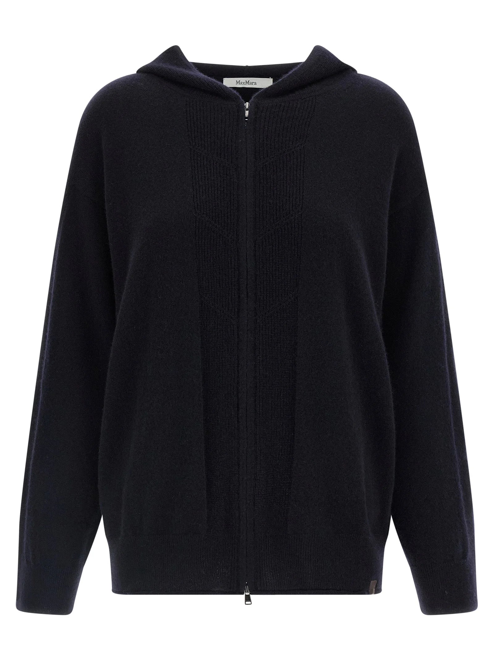 Max Mara Blue Cashmere Cardigan