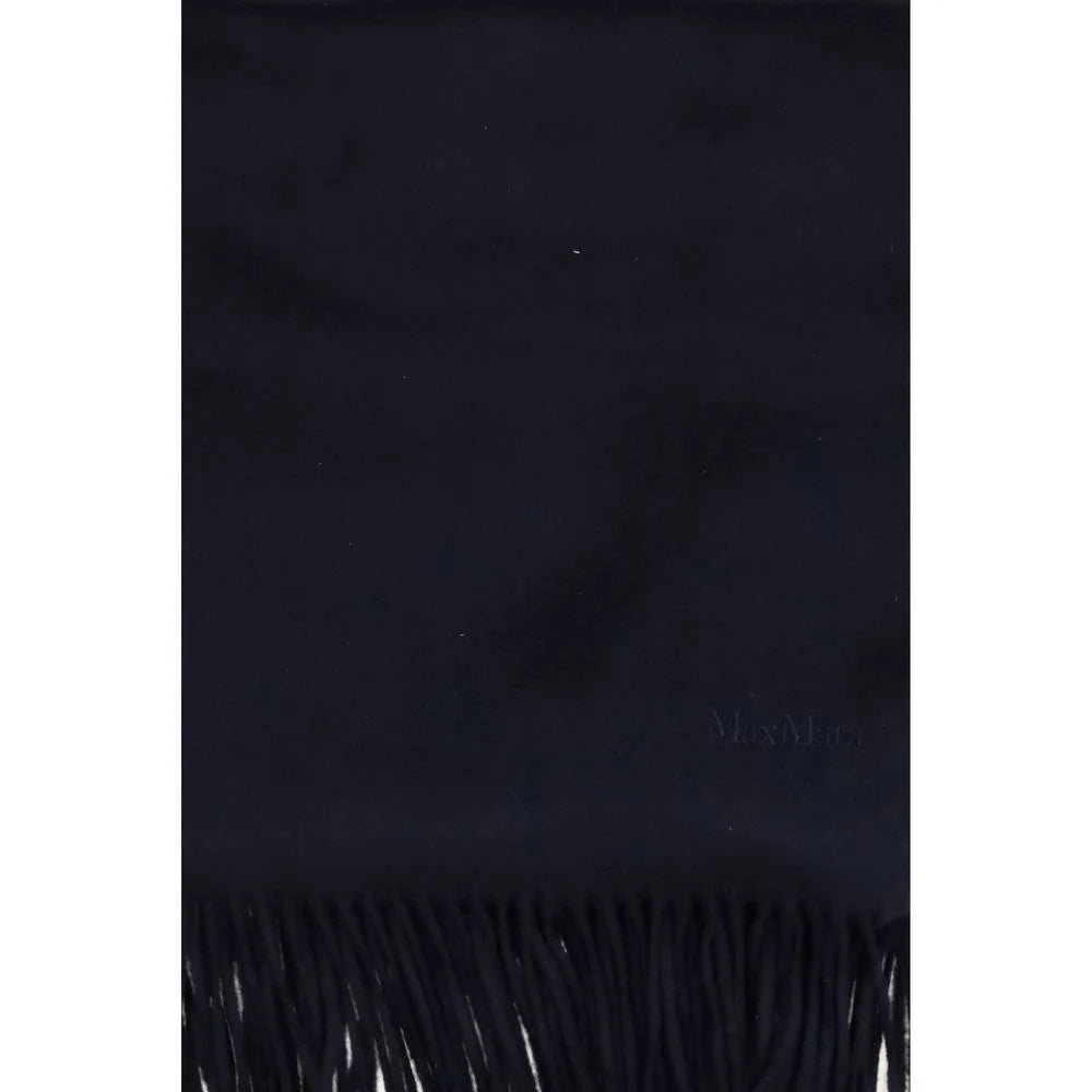 Max Mara Blåt cashmere-tørklæde
