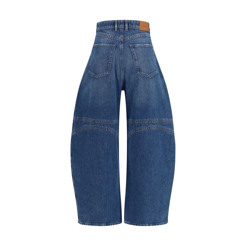 Max Mara Blue Cotton Jeans Denim - W25