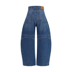 Max Mara Blue Cotton Jeans Denim - W25