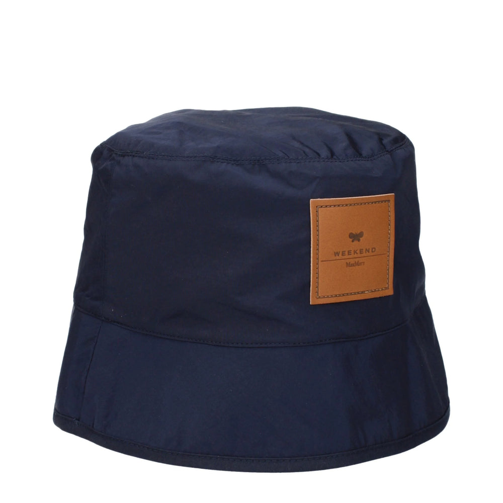 Max Mara Blue Polyamide Bucket Hats