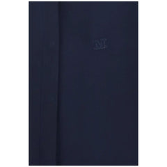 Max Mara Blue Silk Shirt