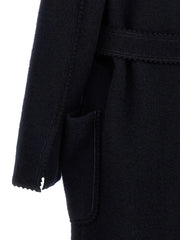 Max Mara Blue Wool Coat