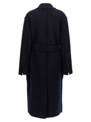 Max Mara Blue Wool Coat