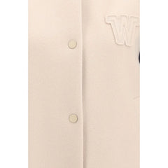Max Mara Blue Wool Oves Aries Bomber