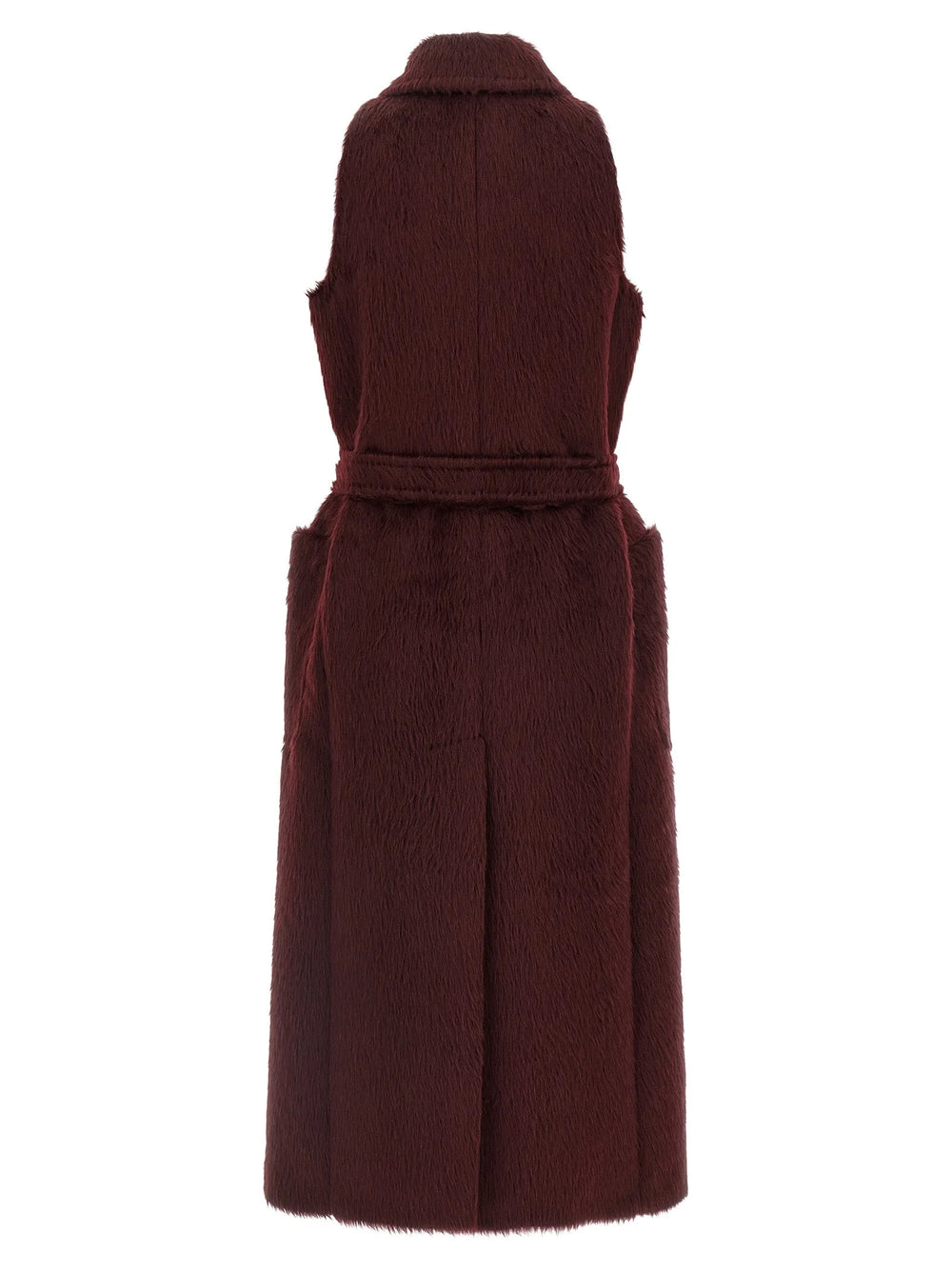 Max Mara Bordeaux Wool Coat
