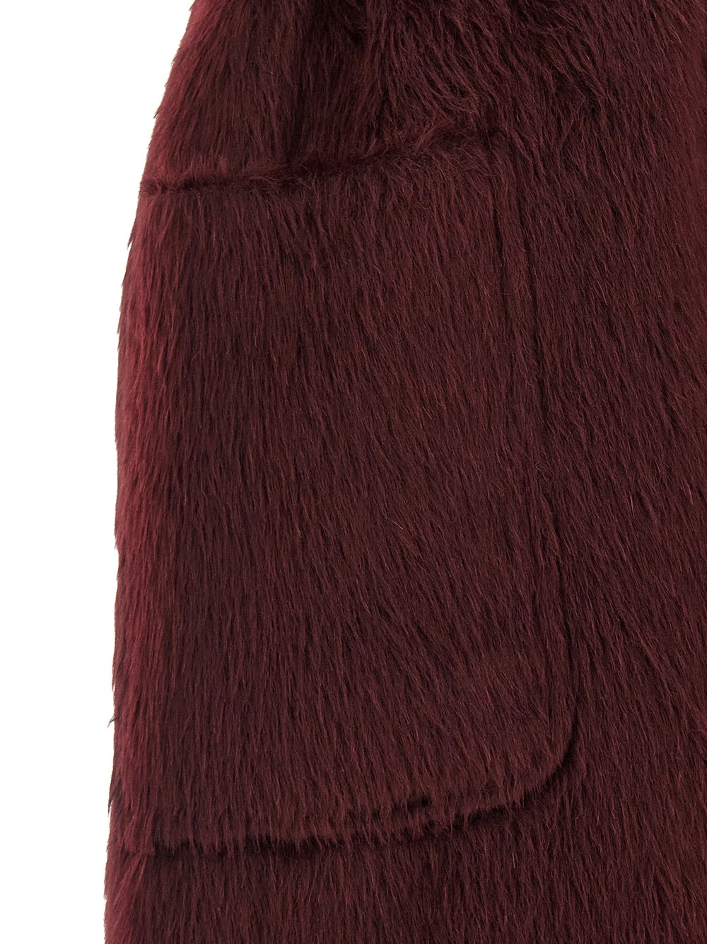 Max Mara Bordeaux Wool Coat