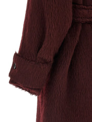 Max Mara Bordeaux Wool Coat - IT40