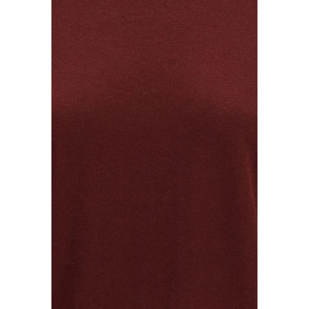 Max Mara Bordeaux Wool Oves Aries T-Shirt - XL