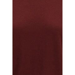 Max Mara Bordeaux Wool Oves Aries T-Shirt - XL