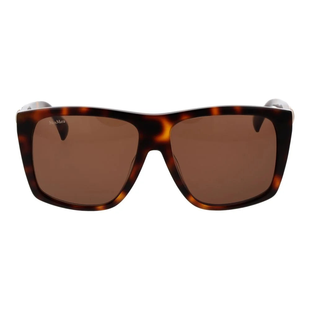 Max Mara Brown Acetate Sunglasses
