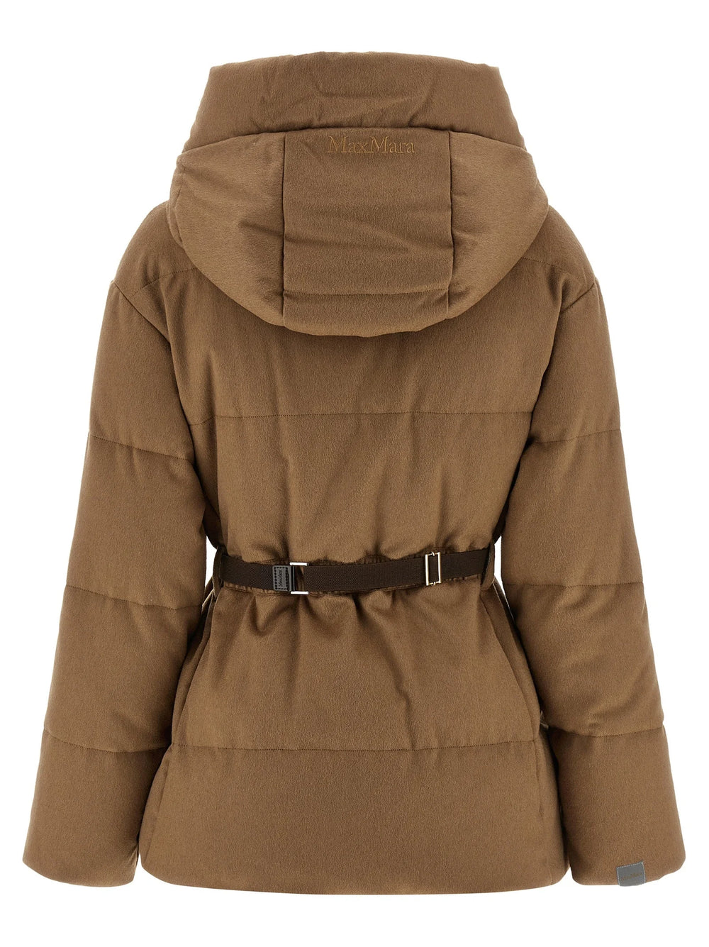 Max Mara Brown Camel Hair Full-Length Jacket