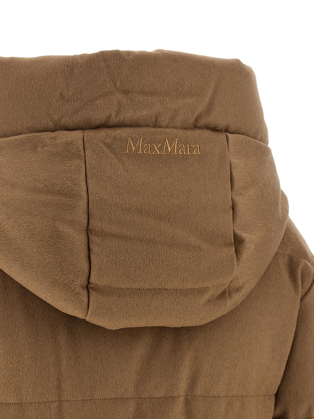 Max Mara Brown Camel Hair Full-Length Jacket