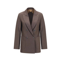 Max Mara Brown Cashmere Blazer