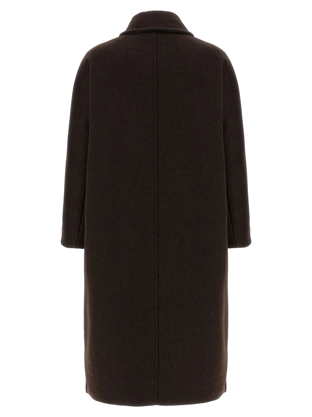 Max Mara Brown Cashmere Coat - IT40