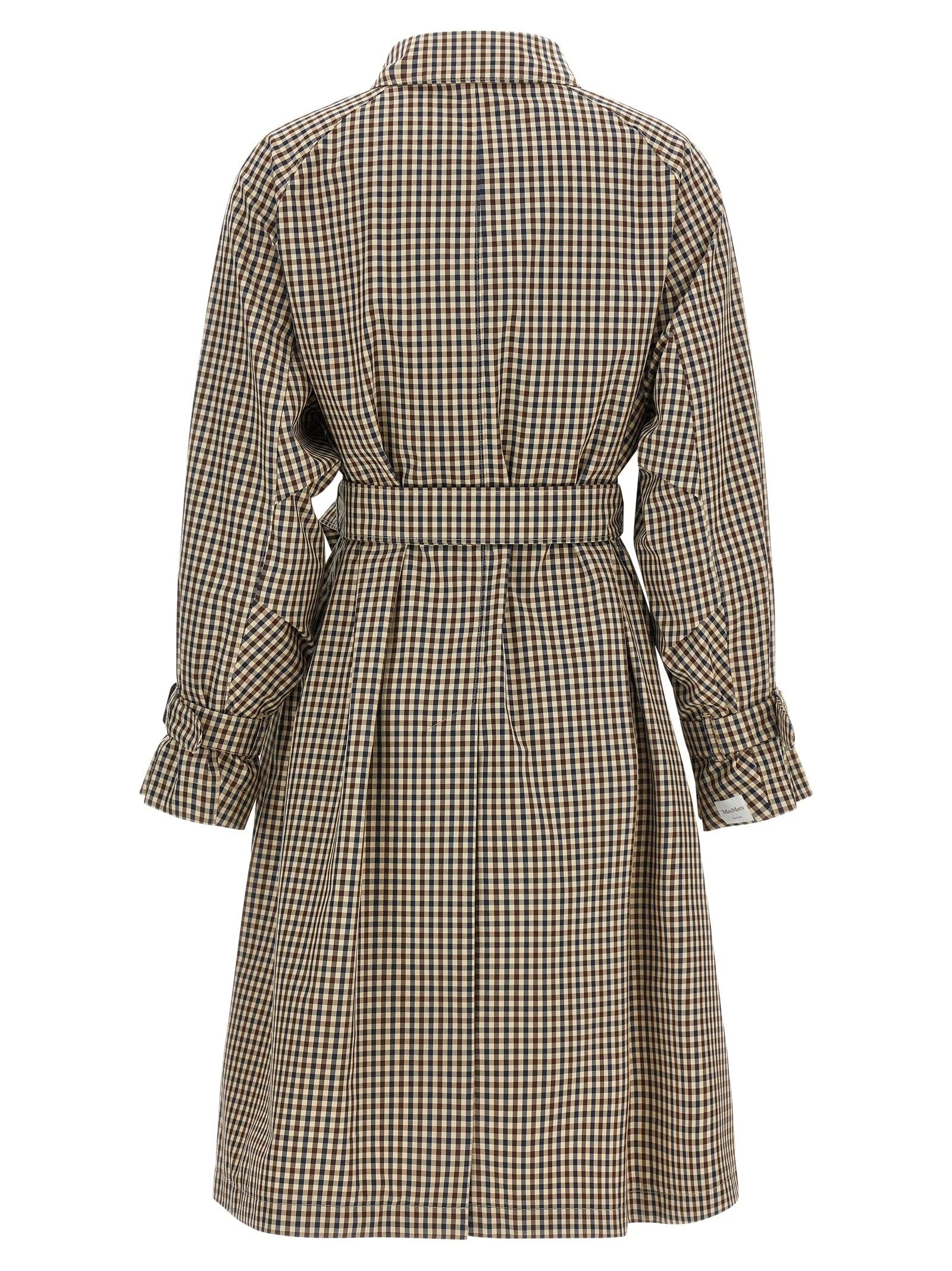 Max Mara Brown Cotton Coat - IT42