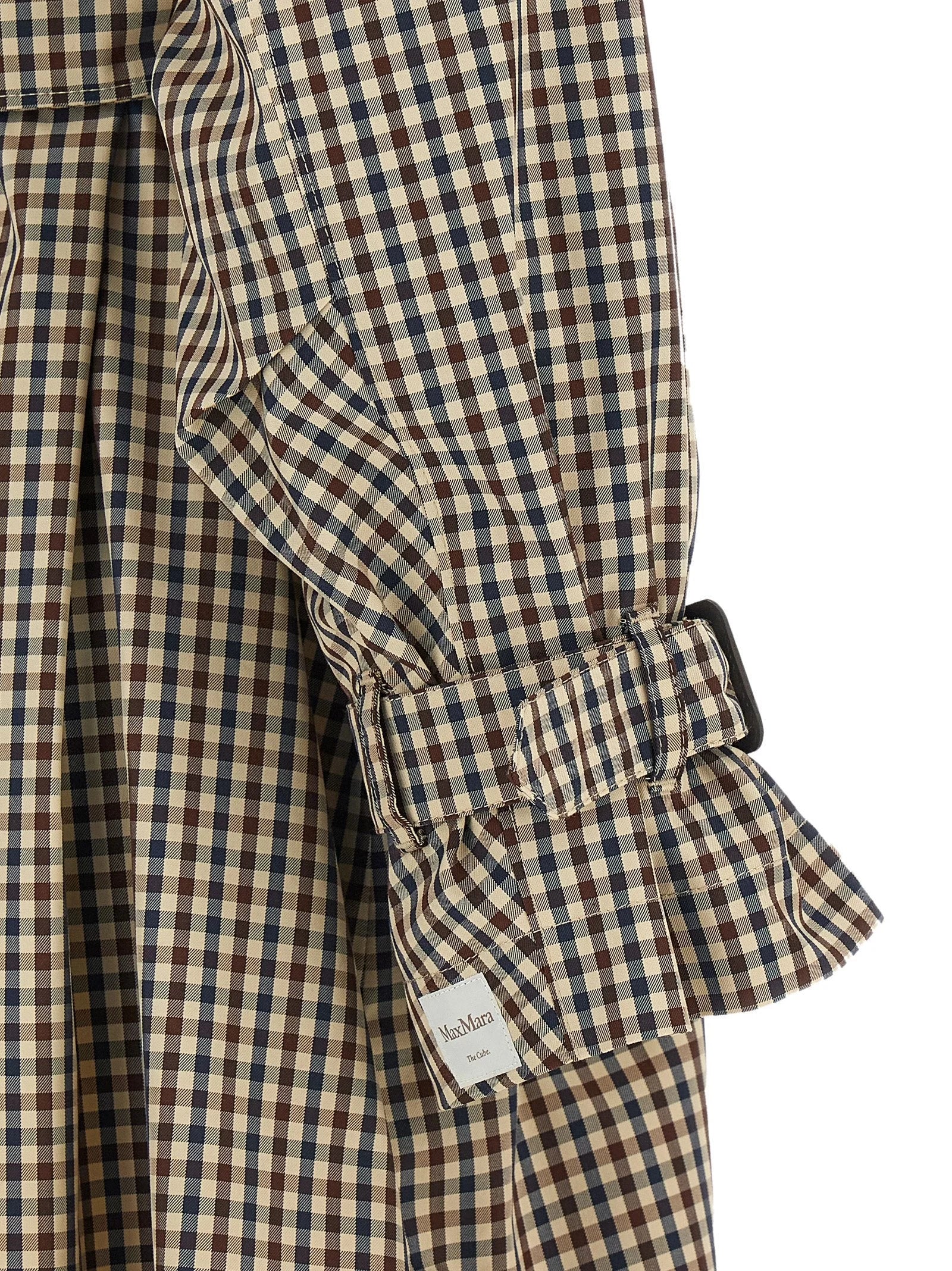 Max Mara Brown Cotton Coat - IT42