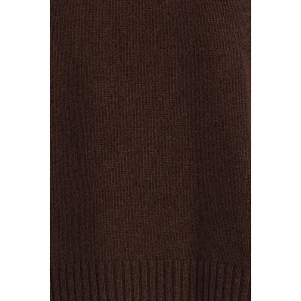 Max Mara Brown Fleece Wool Top