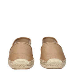 Max Mara Brown Leather Espadrilles - EU37/US7