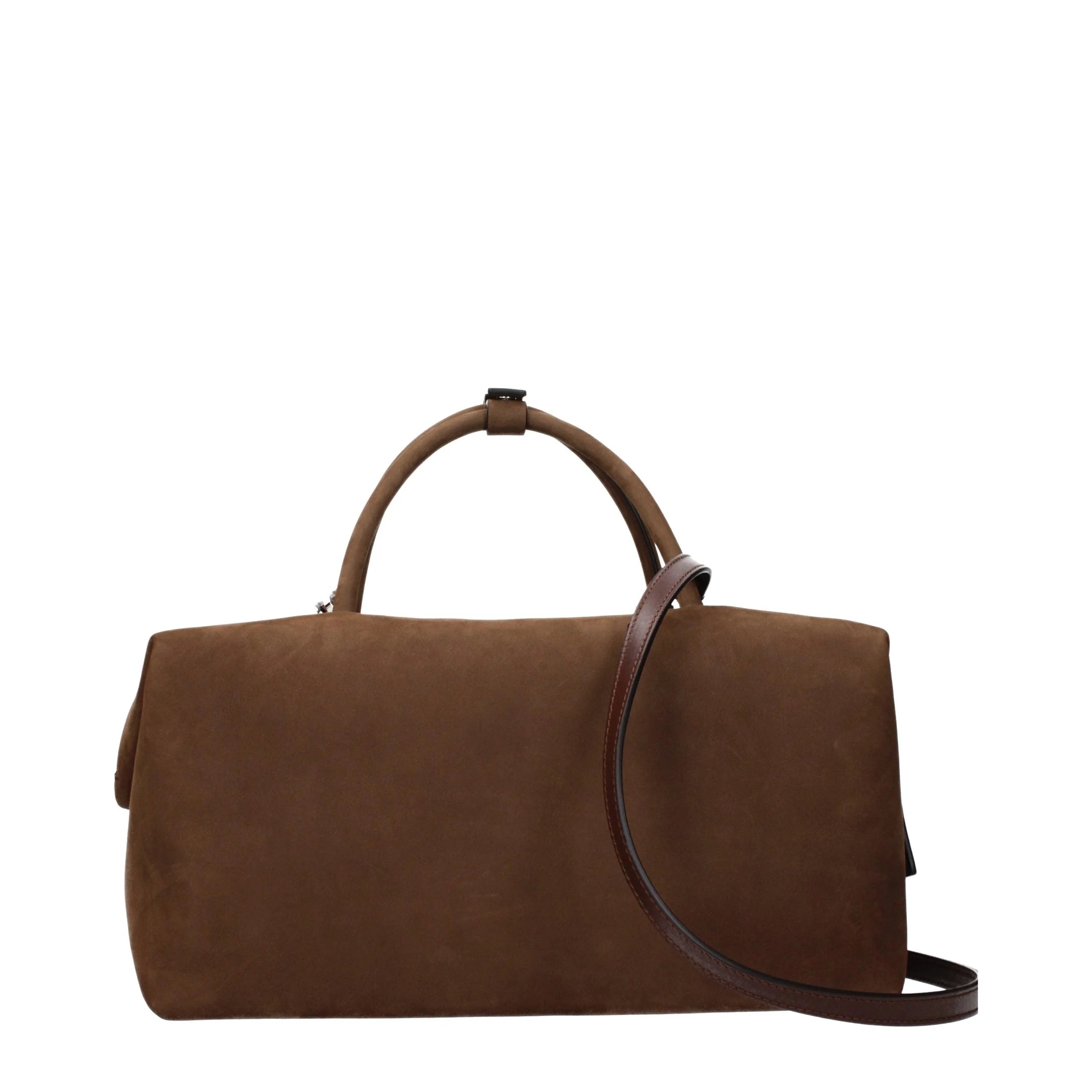 Bolso de Cuero Marrón Max Mara