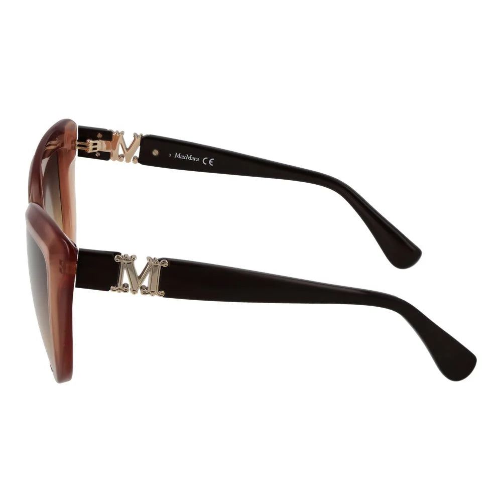 Max Mara Brown Plastic Sunglasses