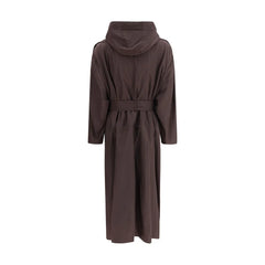 Max Mara Brown Polyamide Trench Coat - S-M - Trench Coats