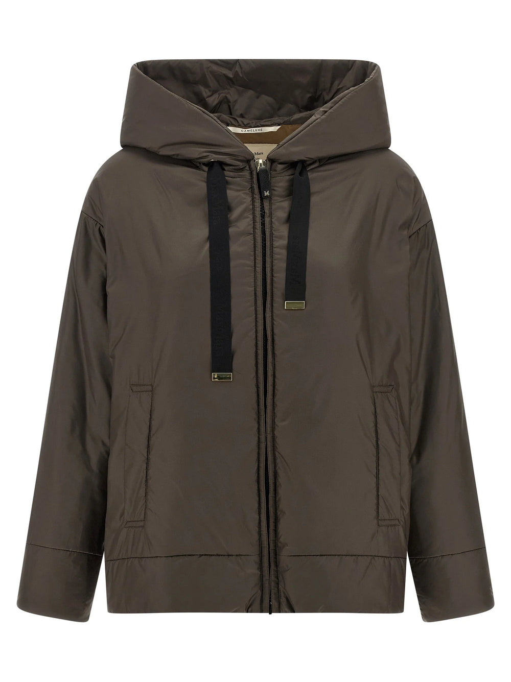 Max Mara Brown Polyester Shell Jacket