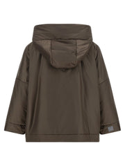 Max Mara Brown Polyester Shell Jacket - IT42