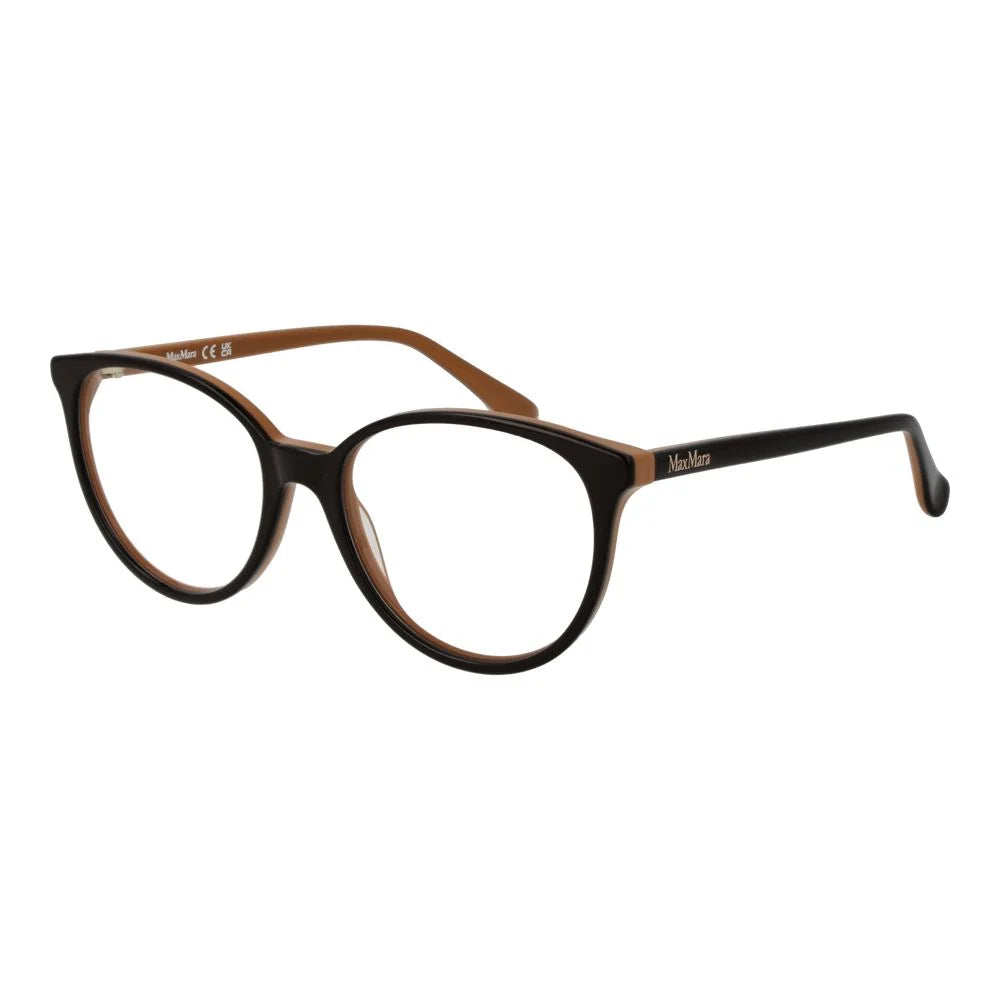Max Mara Brown Unisex Glasses Frame - Eyeglasses