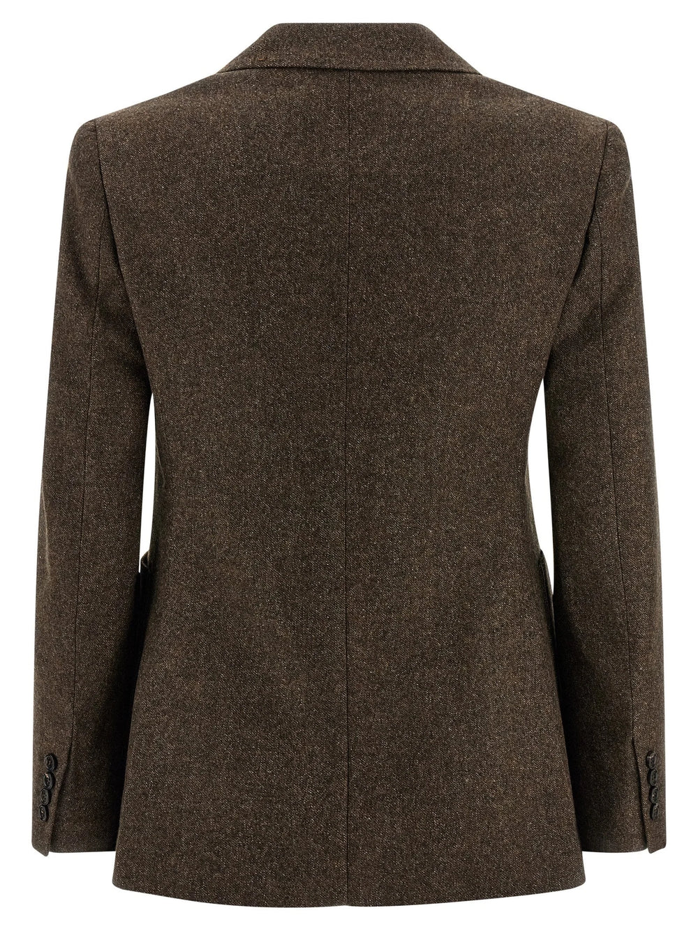 Max Mara Brown Virgin Wool Blazer