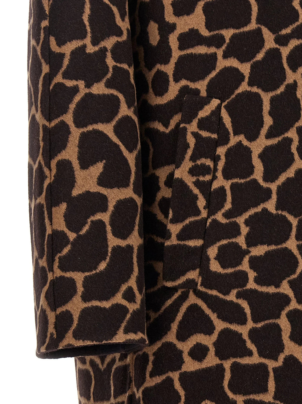 Max Mara Brown Virgin Wool Coat - IT40