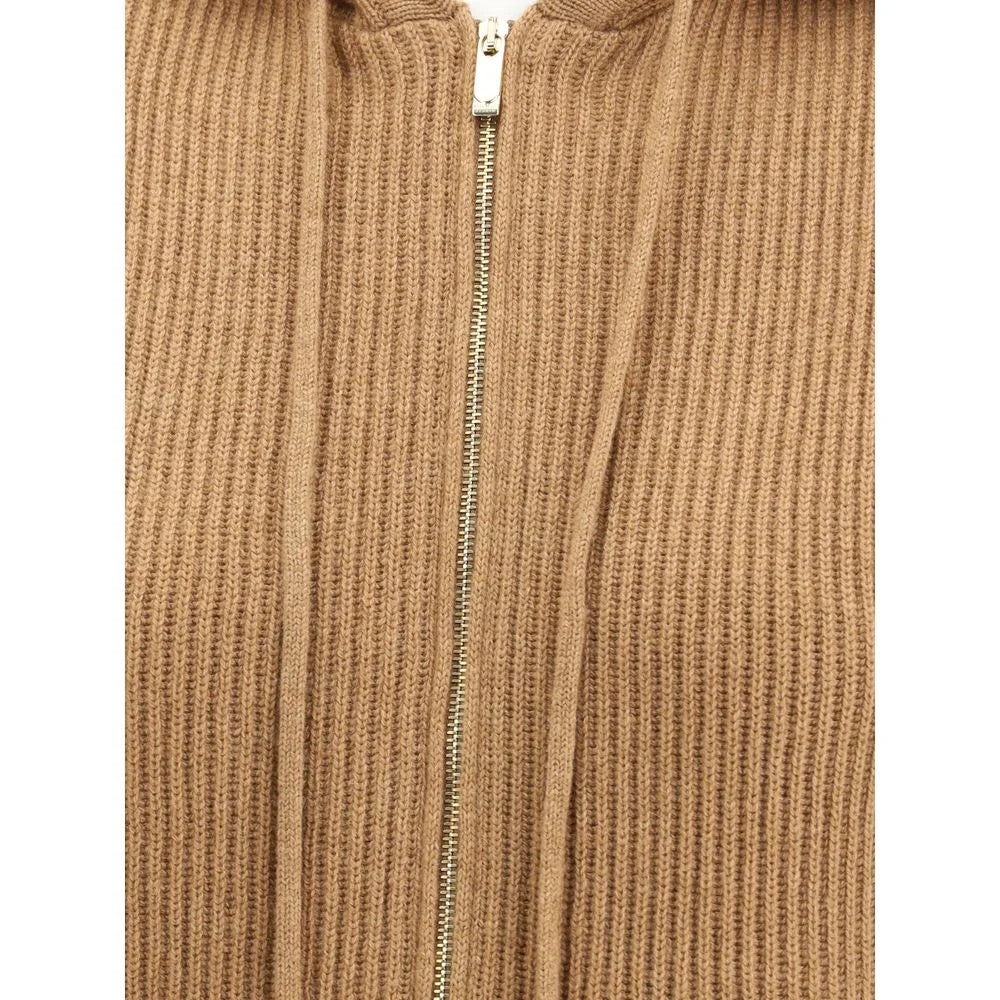 Max Mara Brown Wool Sweatshirt