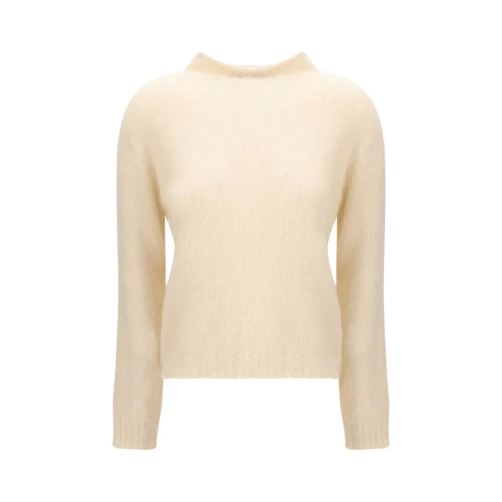 Max Mara Cream Polyamide Sweatshirt