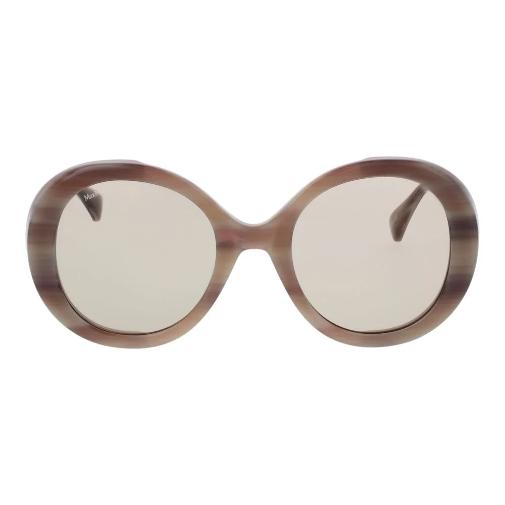 Max Mara Cream Women Sunglass