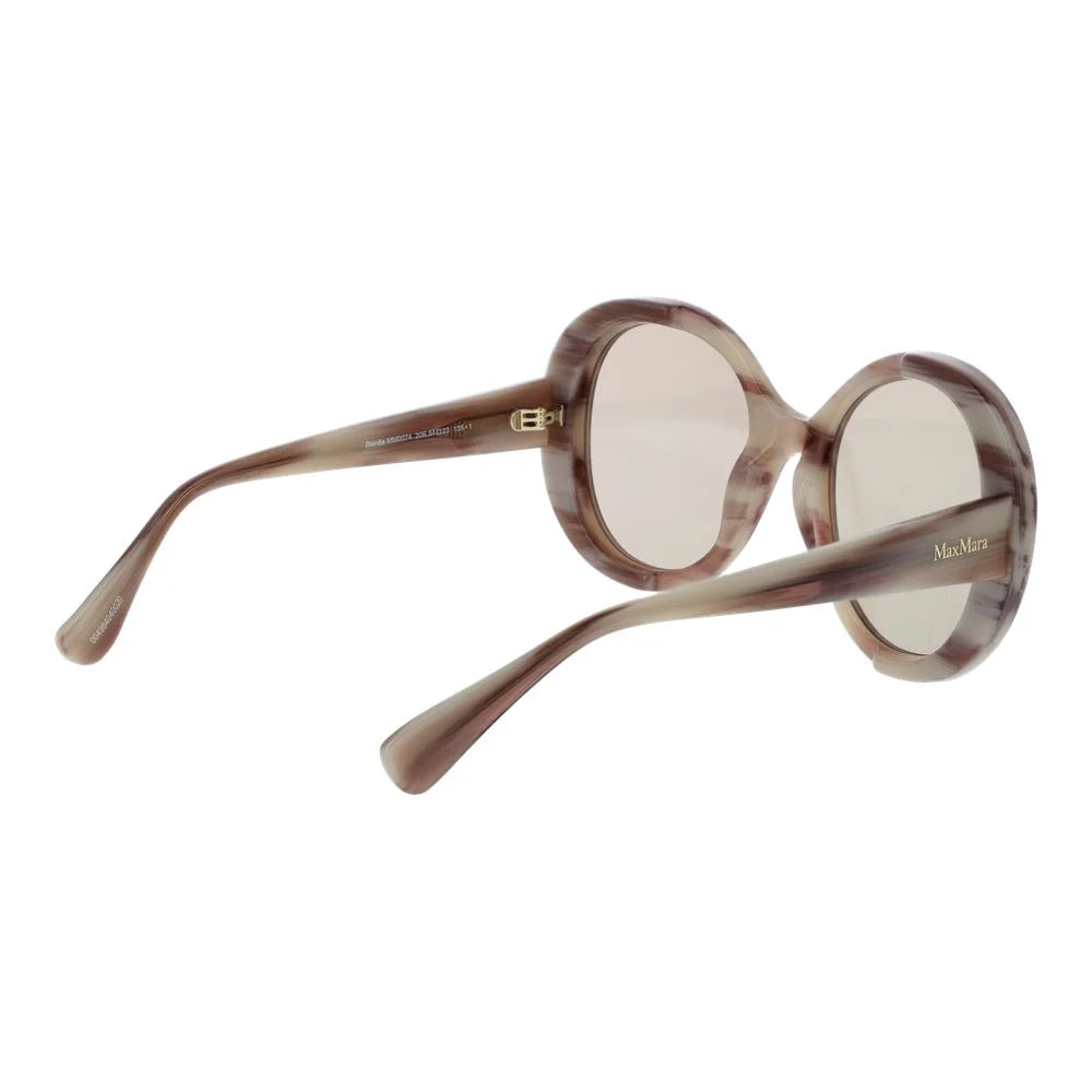 Max Mara Cream Women Sunglass - Sunglasses