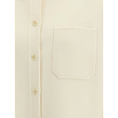 Max Mara Cream Wool Shirt
