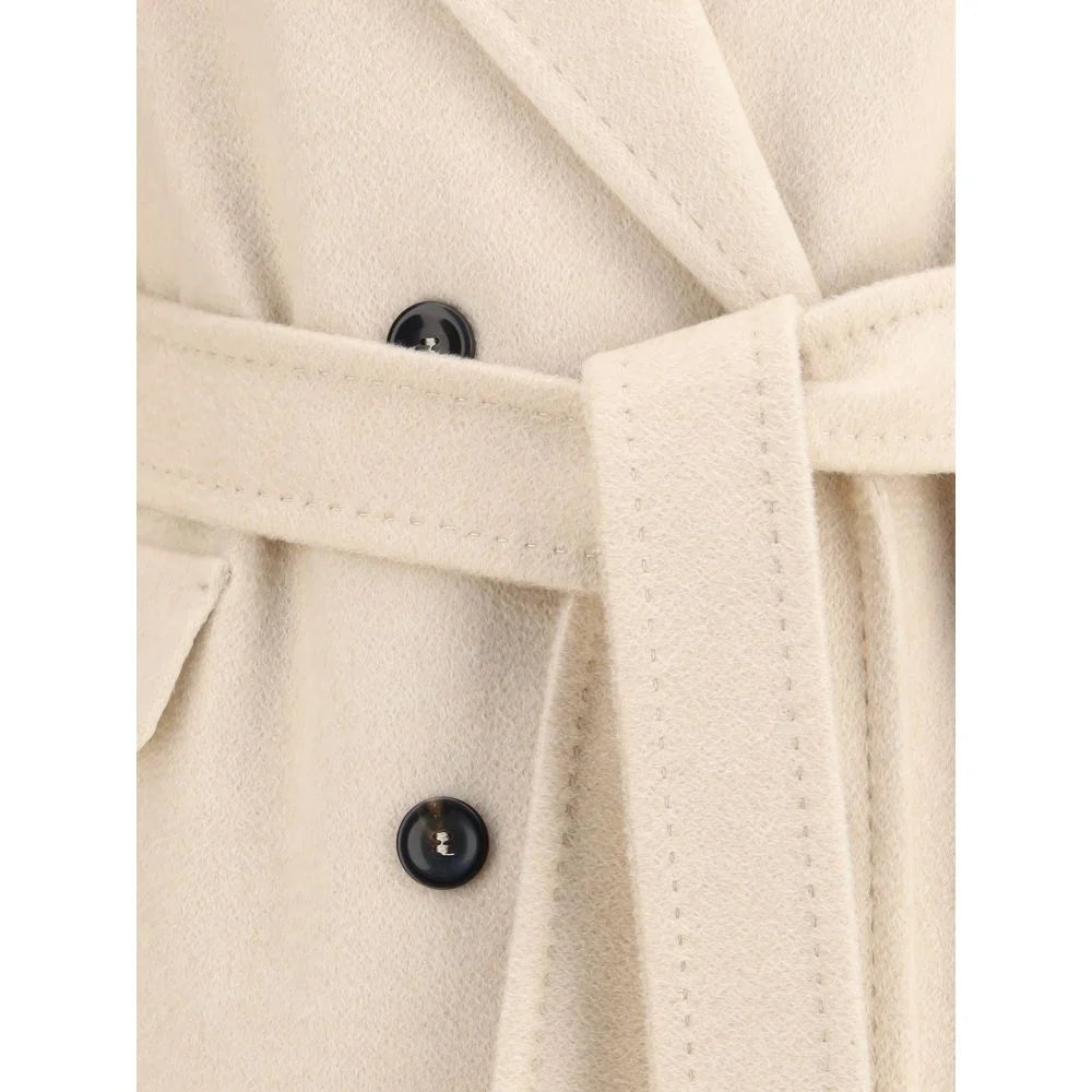 Max Mara Double-breasted Panteon Coat - Overcoats