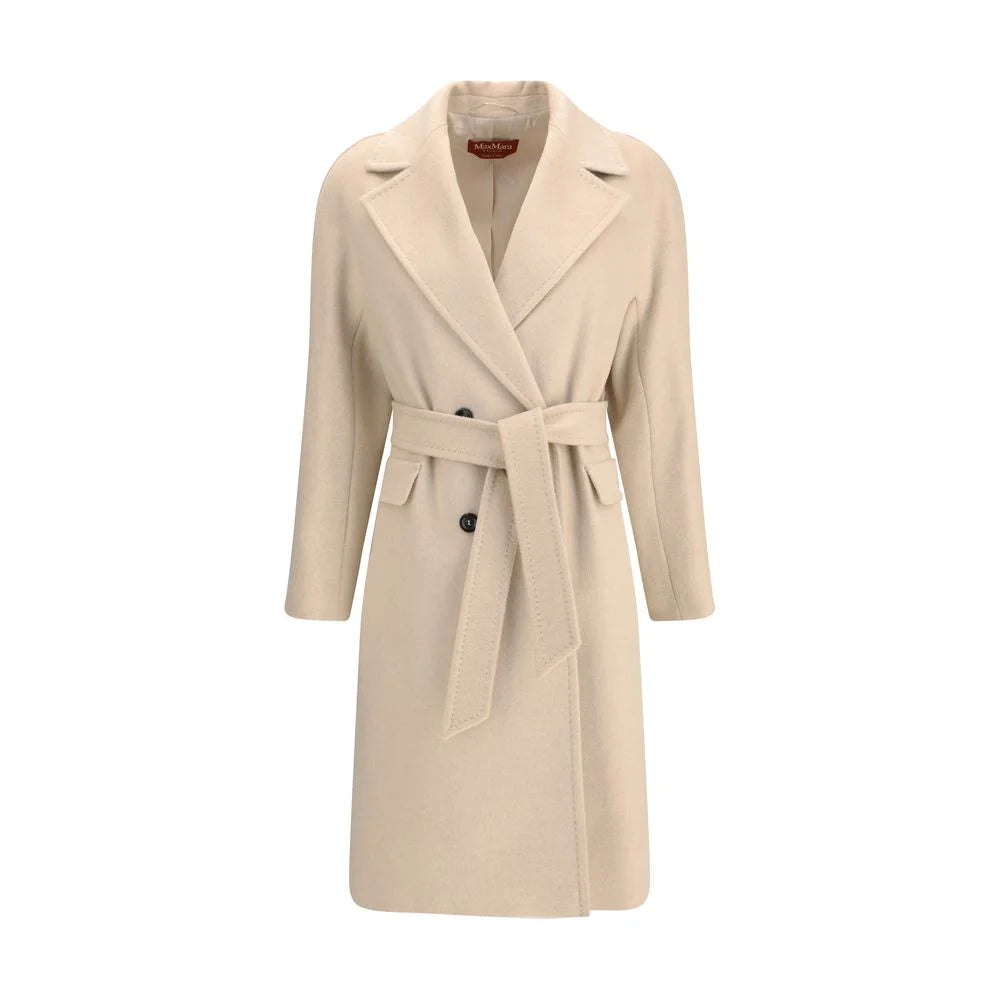 Max Mara Double-breasted Panteon Coat - Overcoats