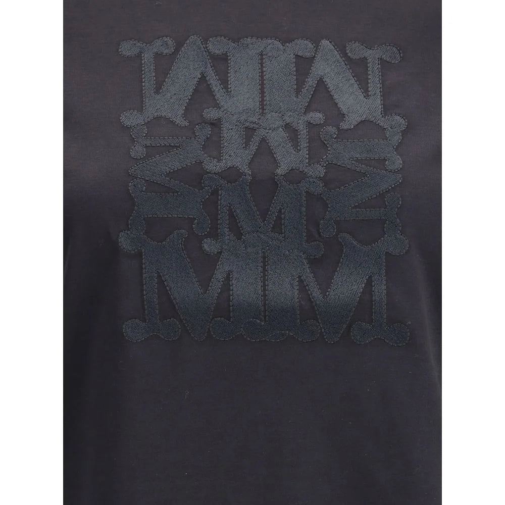 Max Mara Embroidered monogram T-shirt - T-Shirts