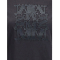 Max Mara Embroidered monogram T-shirt - T-Shirts