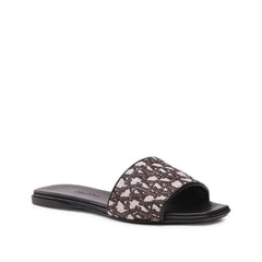 Max Mara Fridac Logo Slides - Sandals