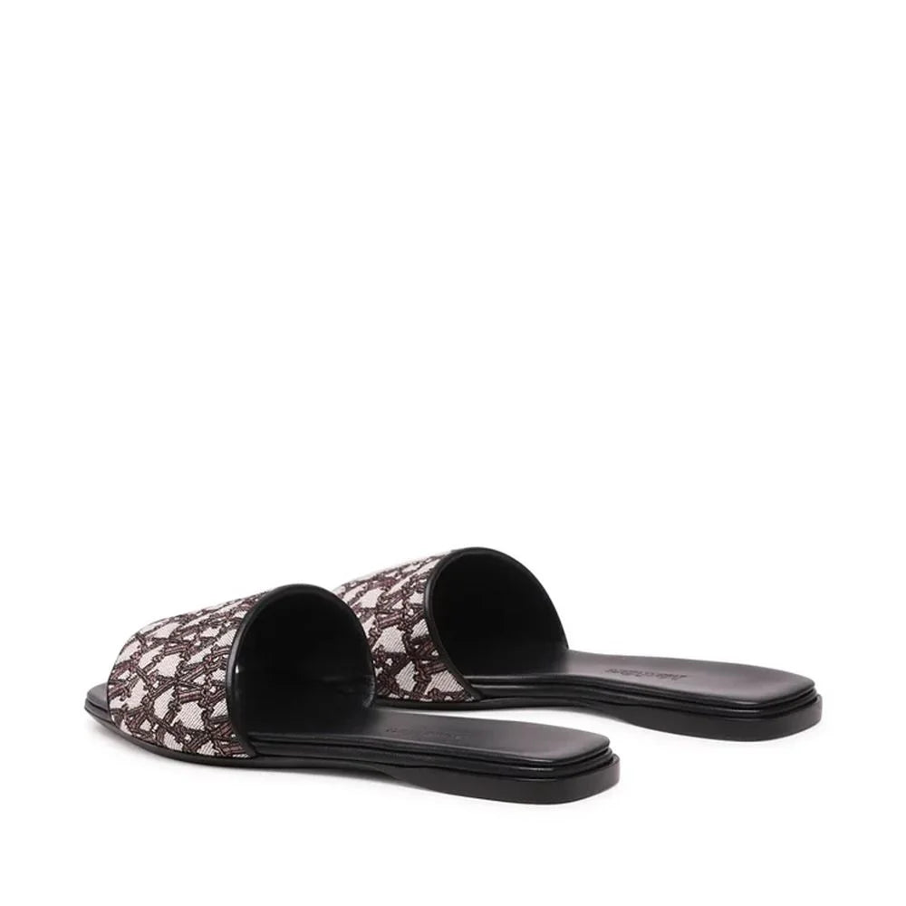 Max Mara Fridac Logo Slides - Sandals