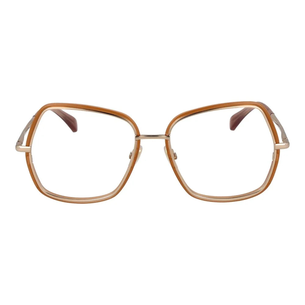 Max Mara Gold Women Glasses Frame - Eyeglasses