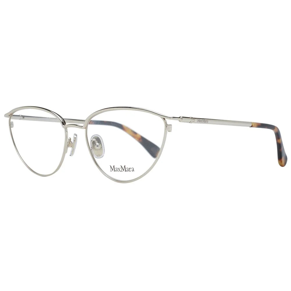 Max Mara Gold Women Glasses Frame - Eyeglasses