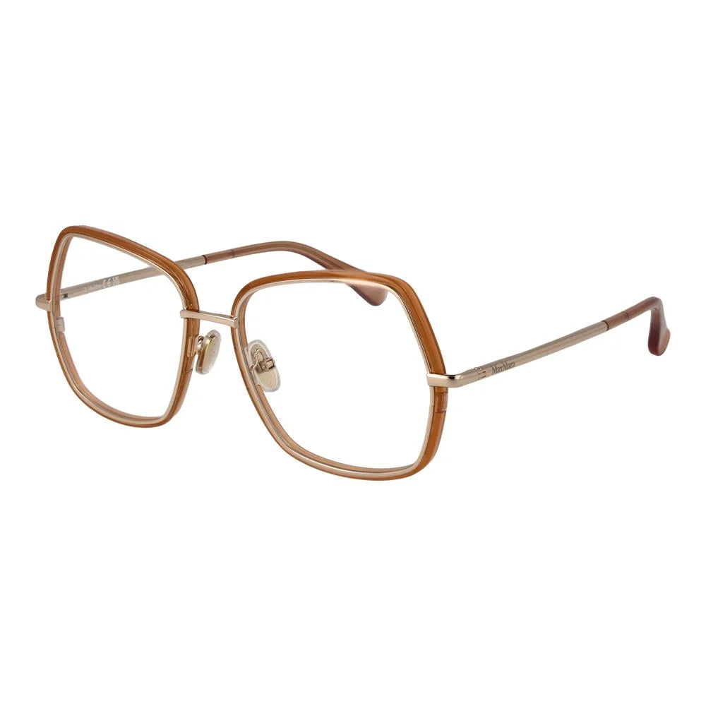 Max Mara Gold Women Glasses Frame - Eyeglasses